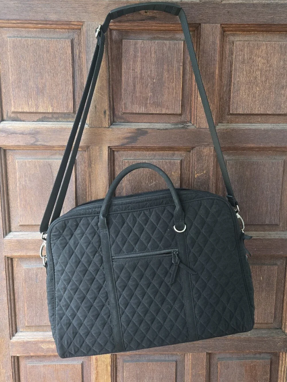 Vera Bradley Black Laptop Carrying Case